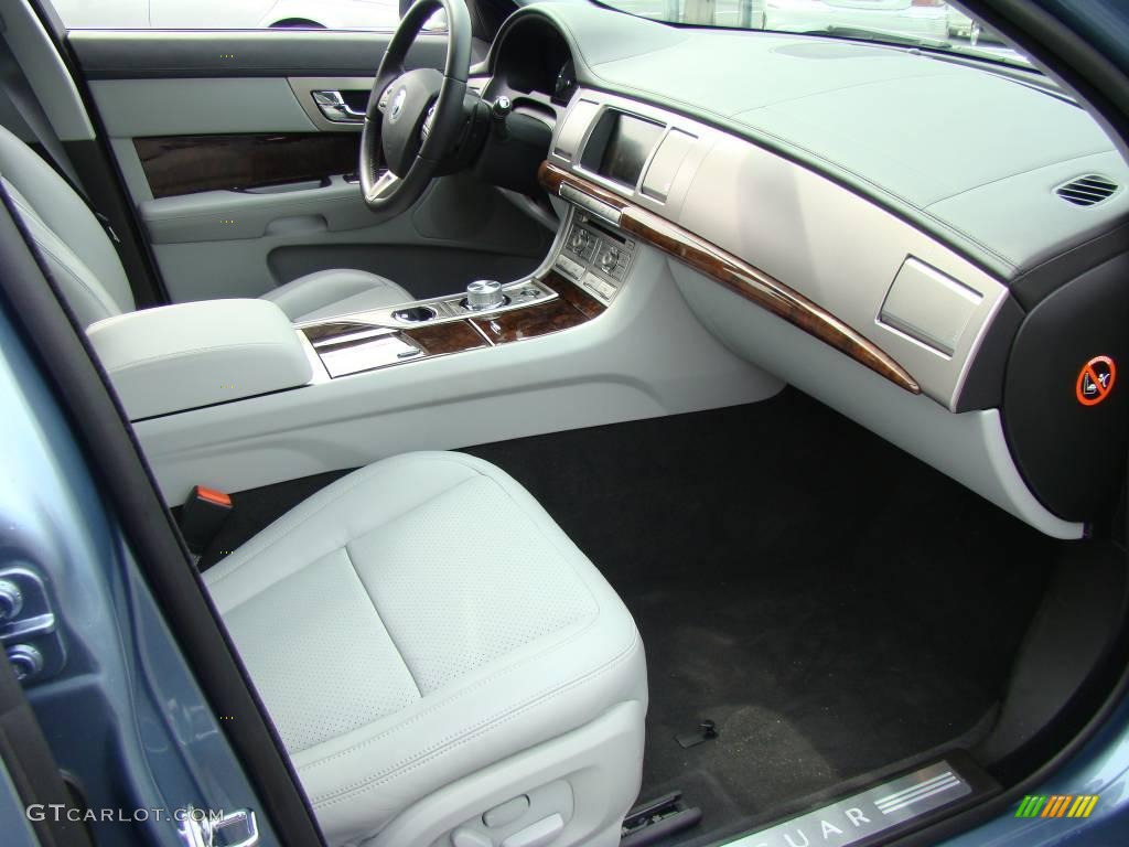 Dove/Charcoal Interior 2009 Jaguar XF Luxury Photo #6731098