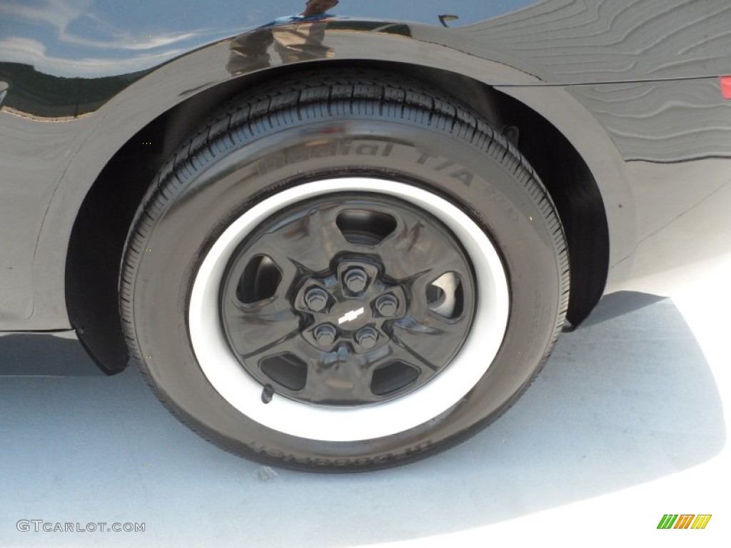 2011 Camaro LS Coupe - Black / Black photo #11