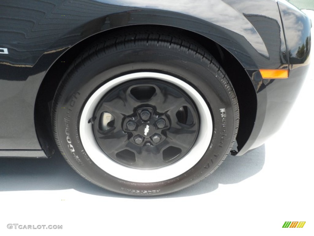 2011 Camaro LS Coupe - Black / Black photo #13
