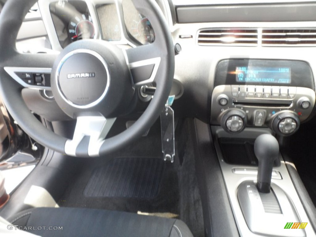 2011 Camaro LS Coupe - Black / Black photo #29