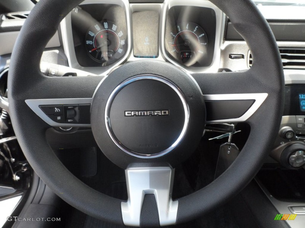 2011 Camaro LS Coupe - Black / Black photo #32