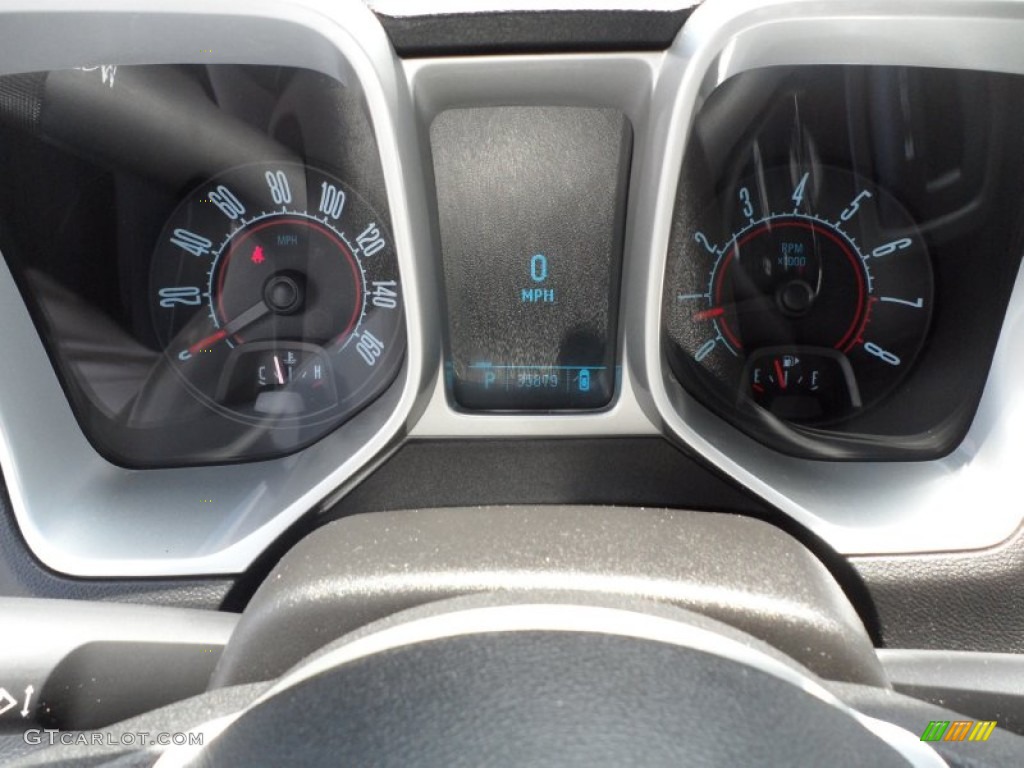 2011 Camaro LS Coupe - Black / Black photo #33