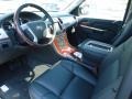 Ebony 2013 Cadillac Escalade Luxury AWD Interior Color