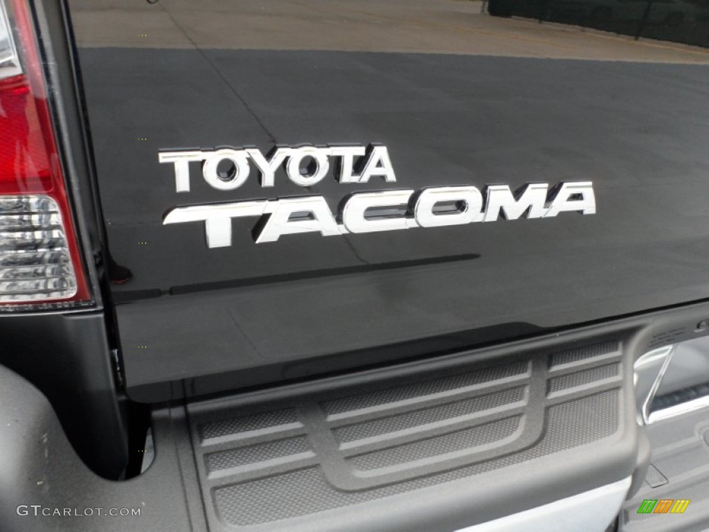 2012 Tacoma V6 TSS Prerunner Double Cab - Black / Graphite photo #15