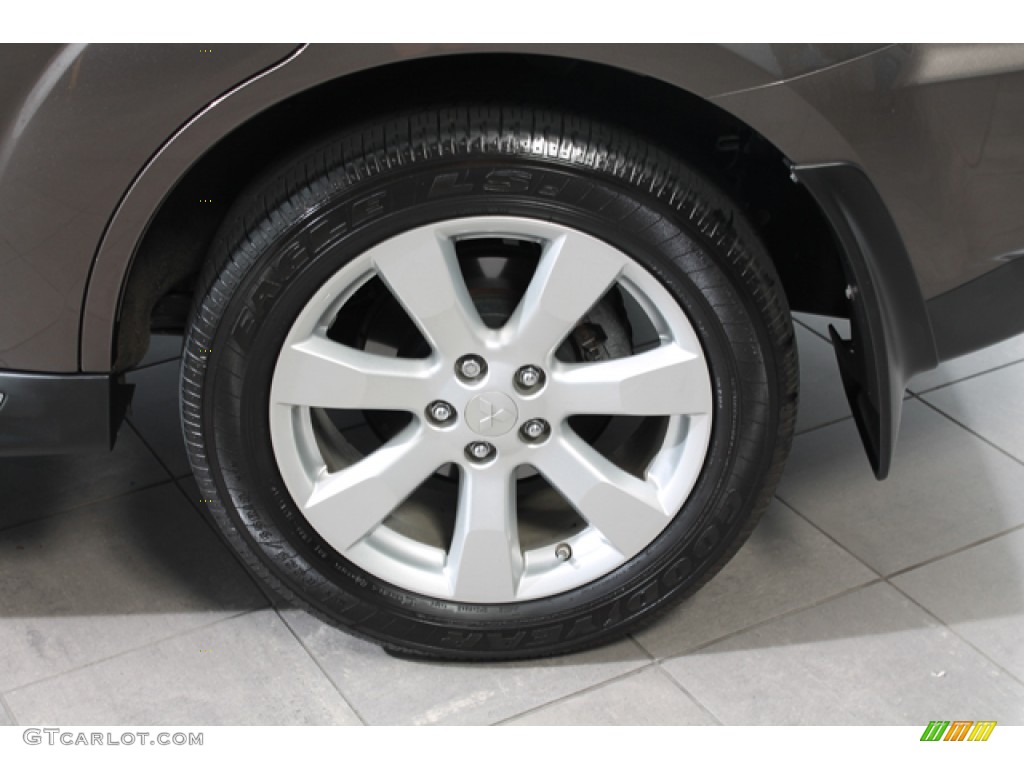 2010 Mitsubishi Outlander XLS 4WD Wheel Photo #67313036