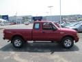 2006 Redfire Metallic Ford Ranger XLT SuperCab 4x4  photo #2