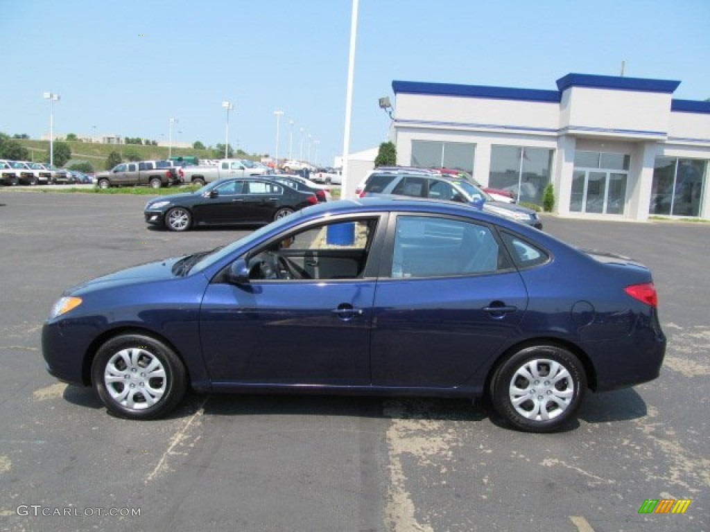 2010 Hyundai Elantra Blue Exterior Photos