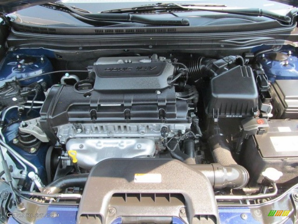 2010 Hyundai Elantra Blue 2.0 Liter DOHC 16-Valve CVVT 4 Cylinder Engine Photo #67315166