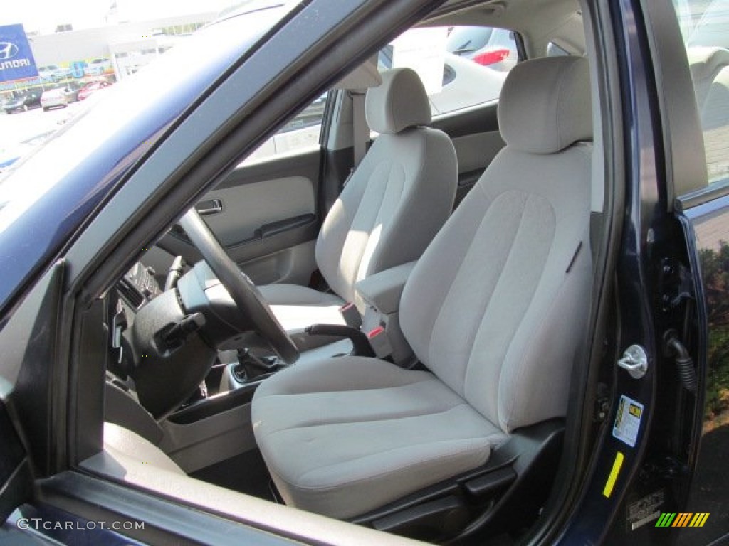 2010 Hyundai Elantra Blue Front Seat Photos