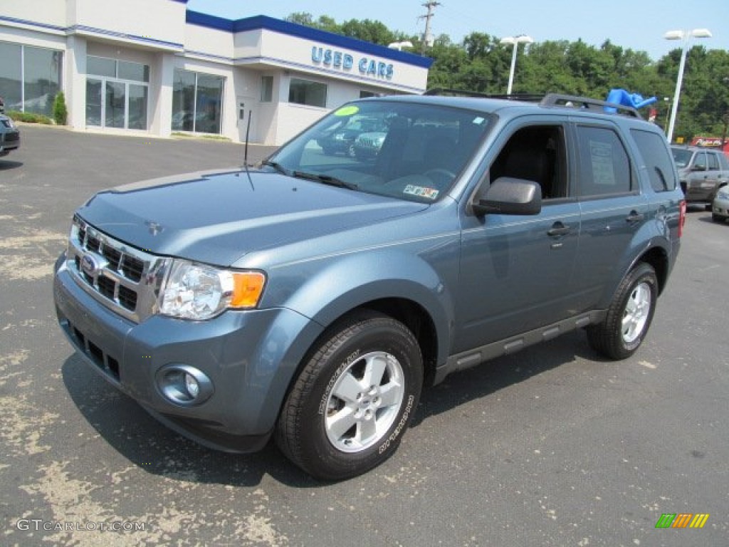 2010 Escape XLT 4WD - Steel Blue Metallic / Charcoal Black photo #5