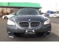 Platinum Grey Metallic - 5 Series 550i Sedan Photo No. 7