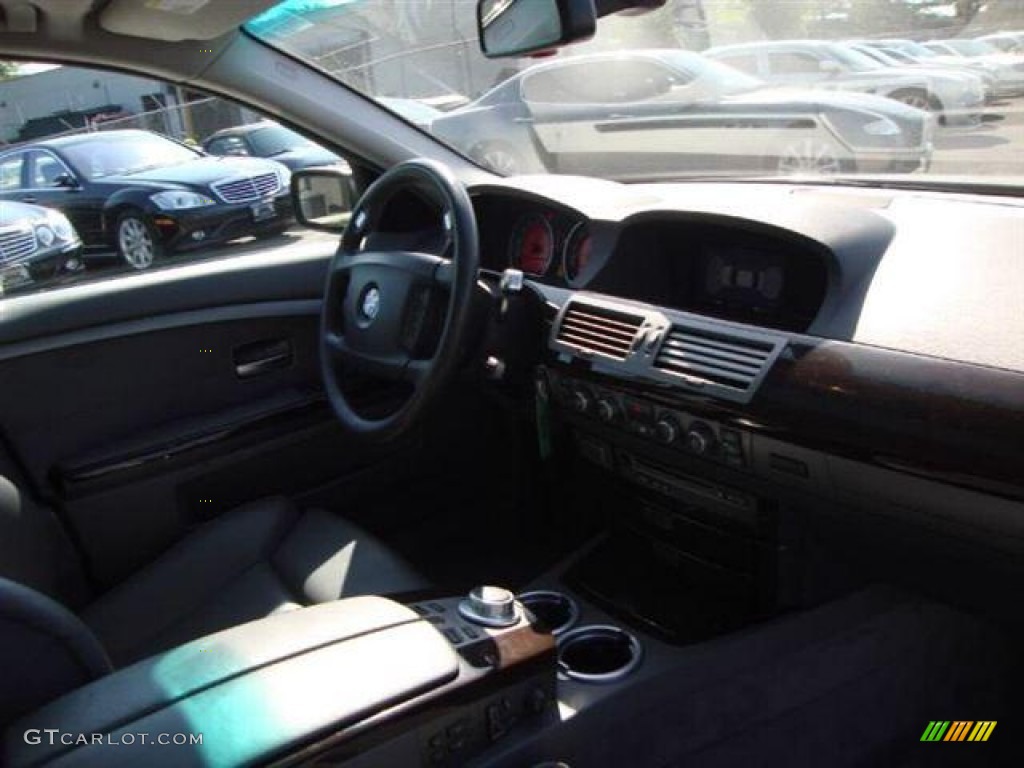 2008 7 Series 750i Sedan - Moonstone Metallic / Flannel Grey photo #15