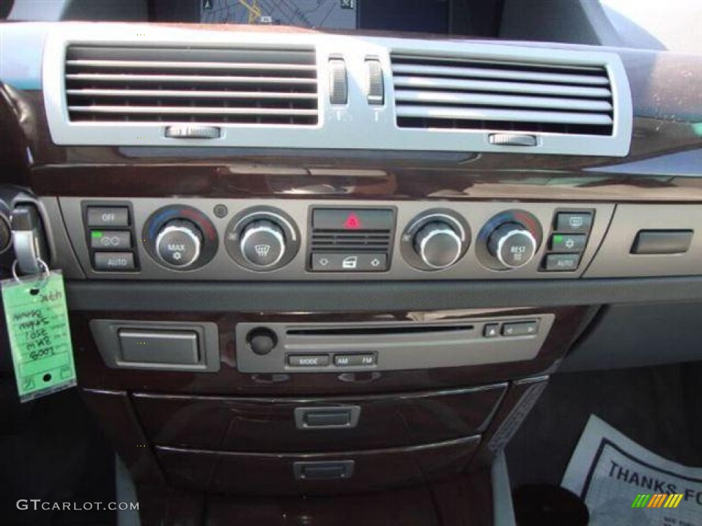 2008 7 Series 750i Sedan - Moonstone Metallic / Flannel Grey photo #30