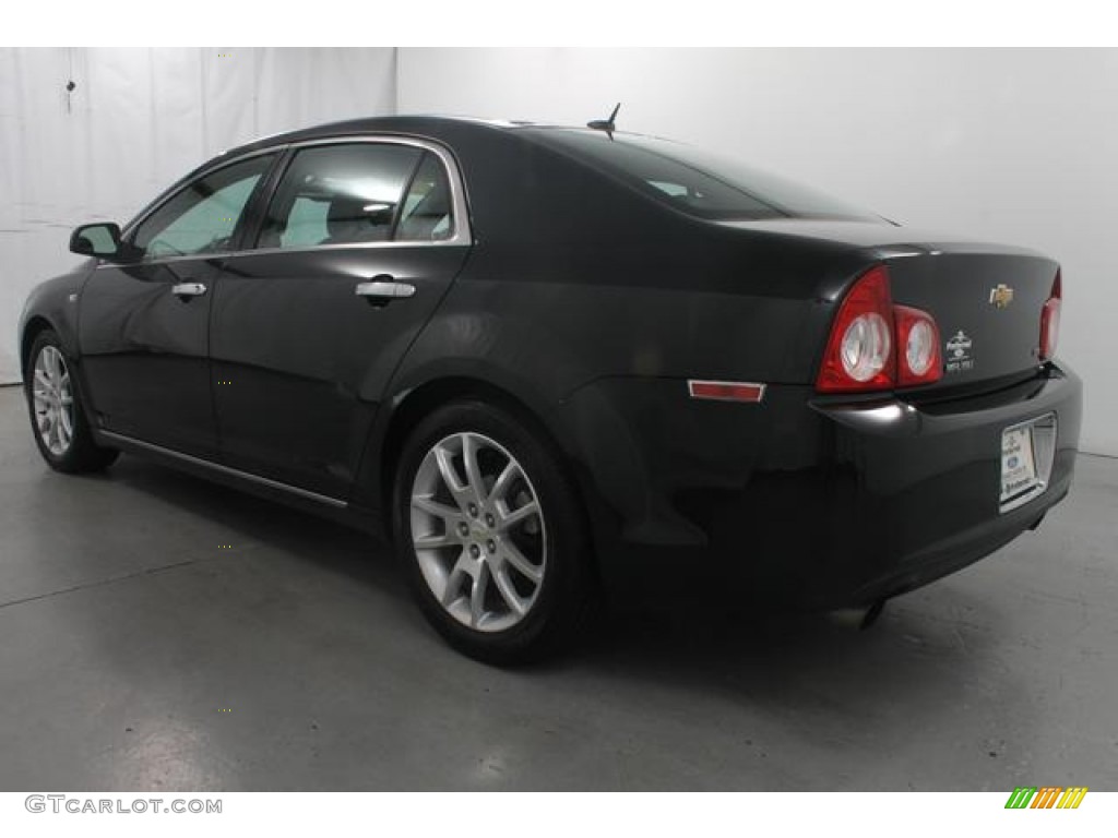 2008 Malibu LTZ Sedan - Black Granite Metallic / Cocoa/Cashmere Beige photo #7
