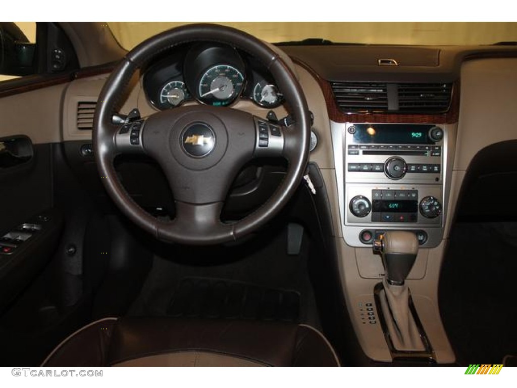 2008 Malibu LTZ Sedan - Black Granite Metallic / Cocoa/Cashmere Beige photo #12