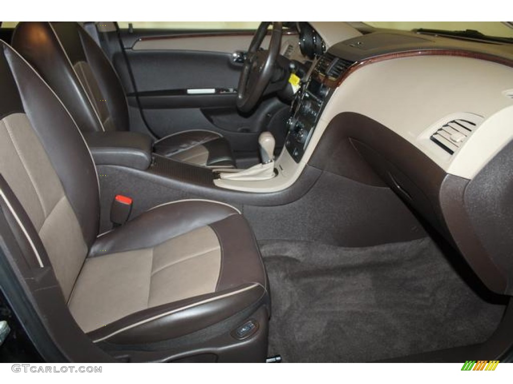 2008 Malibu LTZ Sedan - Black Granite Metallic / Cocoa/Cashmere Beige photo #16