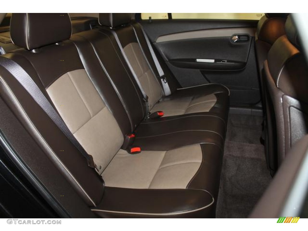 2008 Malibu LTZ Sedan - Black Granite Metallic / Cocoa/Cashmere Beige photo #17