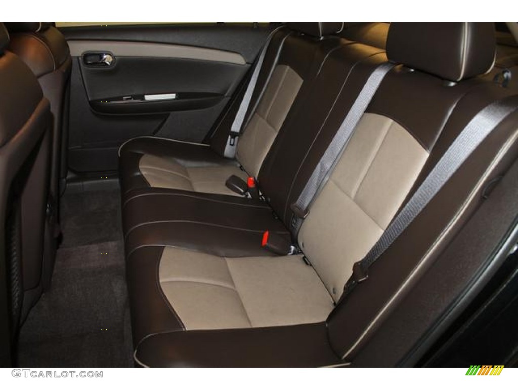 2008 Malibu LTZ Sedan - Black Granite Metallic / Cocoa/Cashmere Beige photo #19