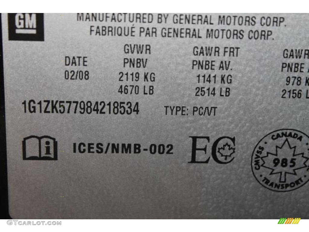 2008 Malibu LTZ Sedan - Black Granite Metallic / Cocoa/Cashmere Beige photo #30