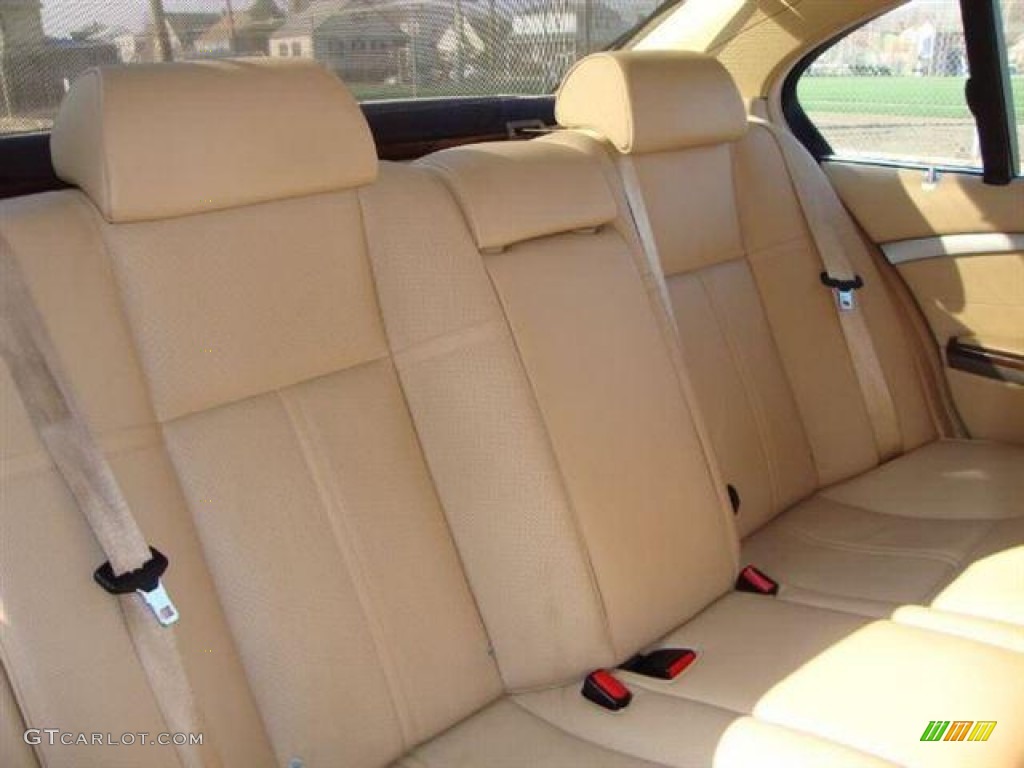 2006 7 Series 750i Sedan - Monaco Blue Metallic / Dark Beige/Beige III photo #13