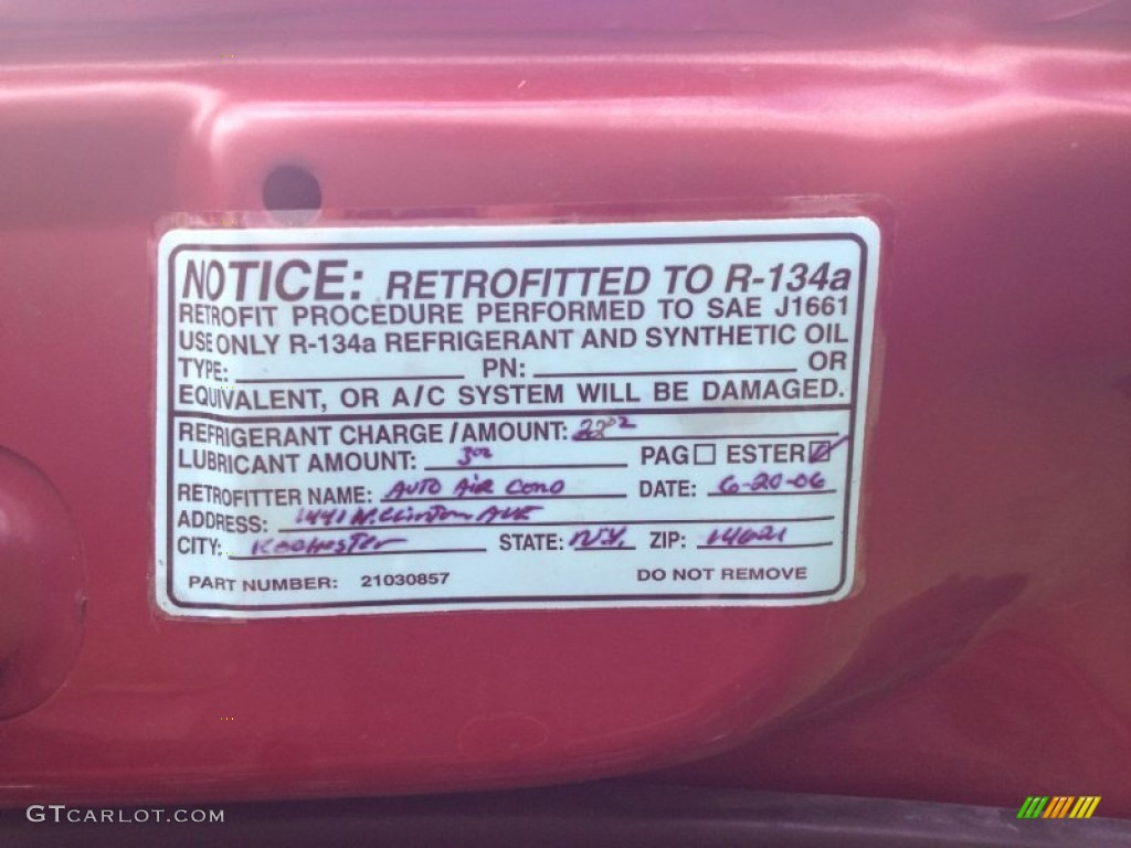 1989 Toyota Supra Standard Supra Model Info Tag Photos