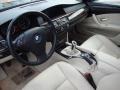 Cream Beige Prime Interior Photo for 2010 BMW 5 Series #67317446