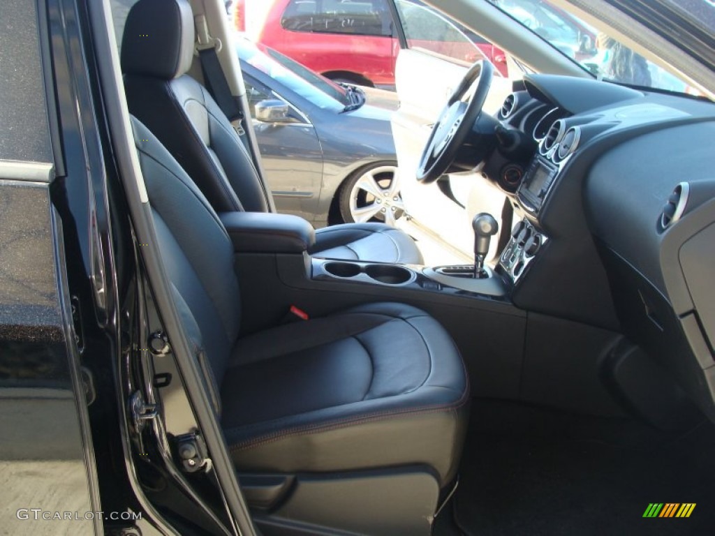 2011 Rogue SL AWD - Wicked Black / Black photo #16