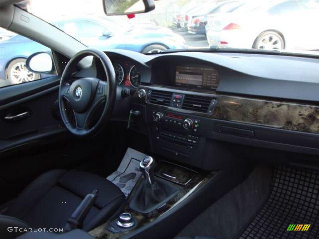 2008 3 Series 328xi Coupe - Black Sapphire Metallic / Black photo #13