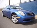 2007 Athens Blue Pearl Metallic Infiniti G 35 Coupe  photo #2