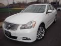 Moonlight White 2009 Infiniti M 35x AWD Sedan