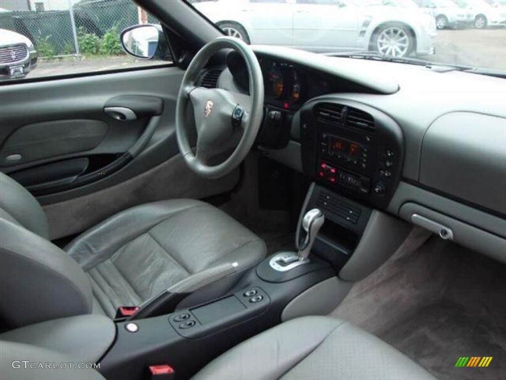 Graphite Grey Interior 2004 Porsche Boxster Standard Boxster Model Photo #67319657