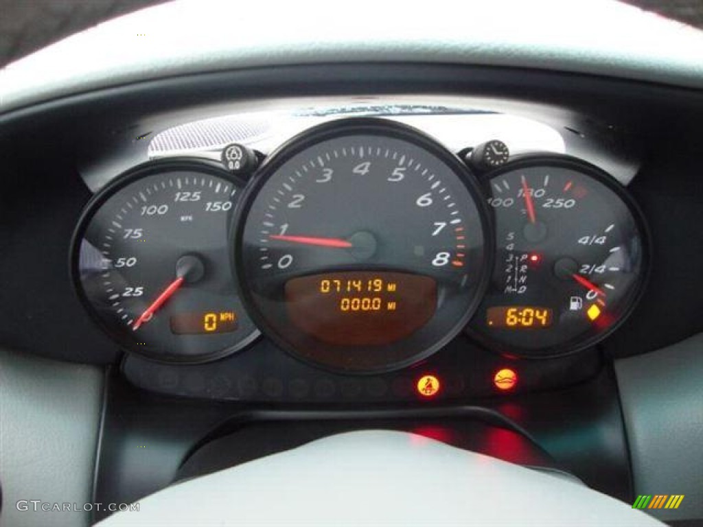 2004 Porsche Boxster Standard Boxster Model Gauges Photo #67319780