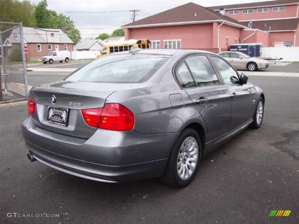 2009 3 Series 328xi Sedan - Space Grey Metallic / Black photo #6