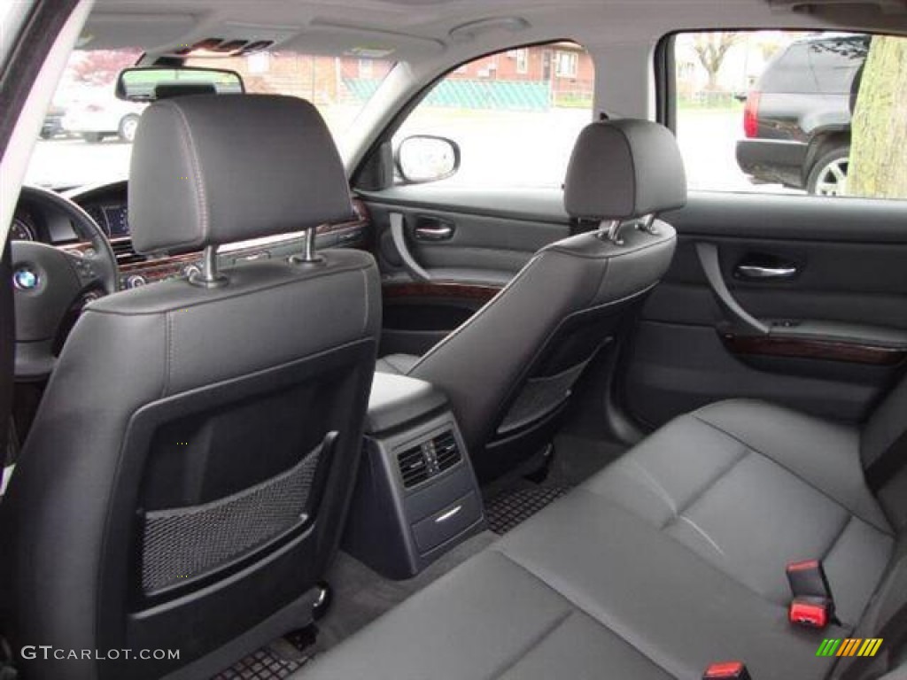 2009 3 Series 328xi Sedan - Space Grey Metallic / Black photo #13