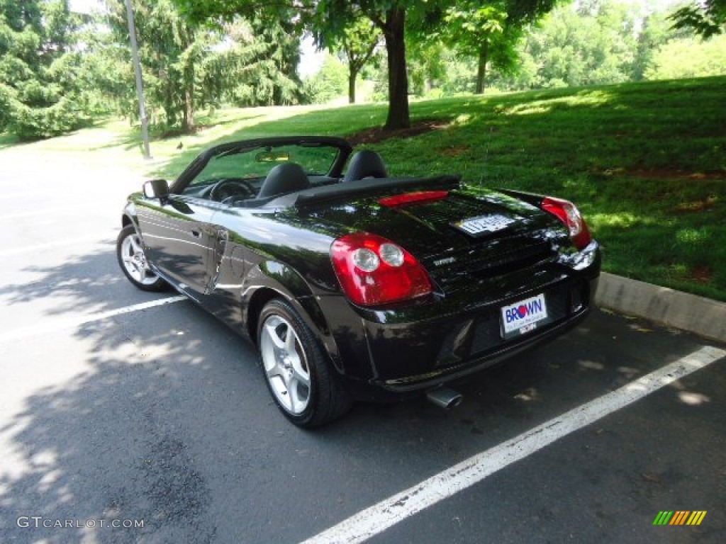 2003 MR2 Spyder Roadster - Black / Black photo #5