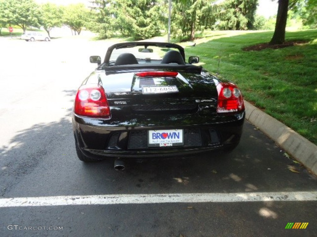 2003 MR2 Spyder Roadster - Black / Black photo #6