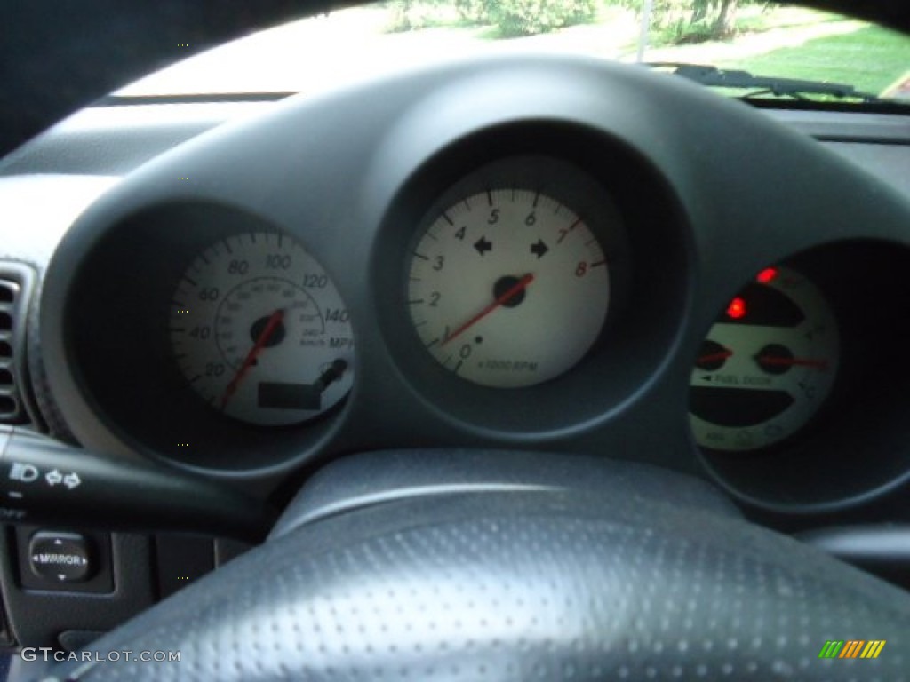 2003 MR2 Spyder Roadster - Black / Black photo #12