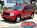 2005 Inferno Red Crystal Pearl Jeep Grand Cherokee Laredo  photo #1