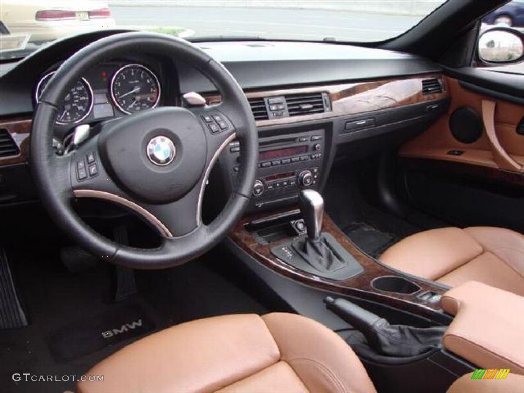 2009 3 Series 335i Convertible - Crimson Red / Saddle Brown Dakota Leather photo #10