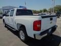 2007 Summit White Chevrolet Silverado 1500 LT Crew Cab  photo #3