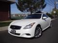 2008 Ivory Pearl White Infiniti G 37 S Sport Coupe  photo #1