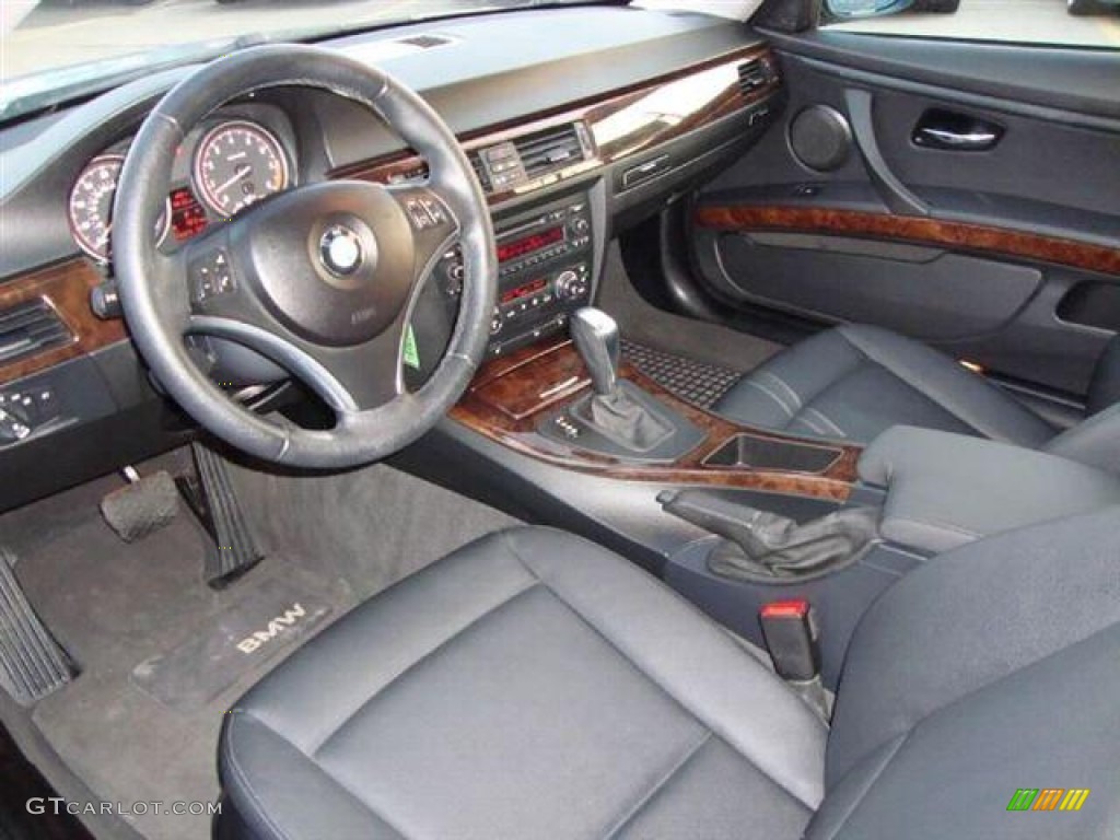 2009 3 Series 328xi Coupe - Titanium Silver Metallic / Black photo #9
