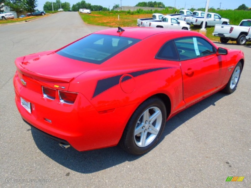 2012 Camaro LT Coupe - Victory Red / Black photo #6