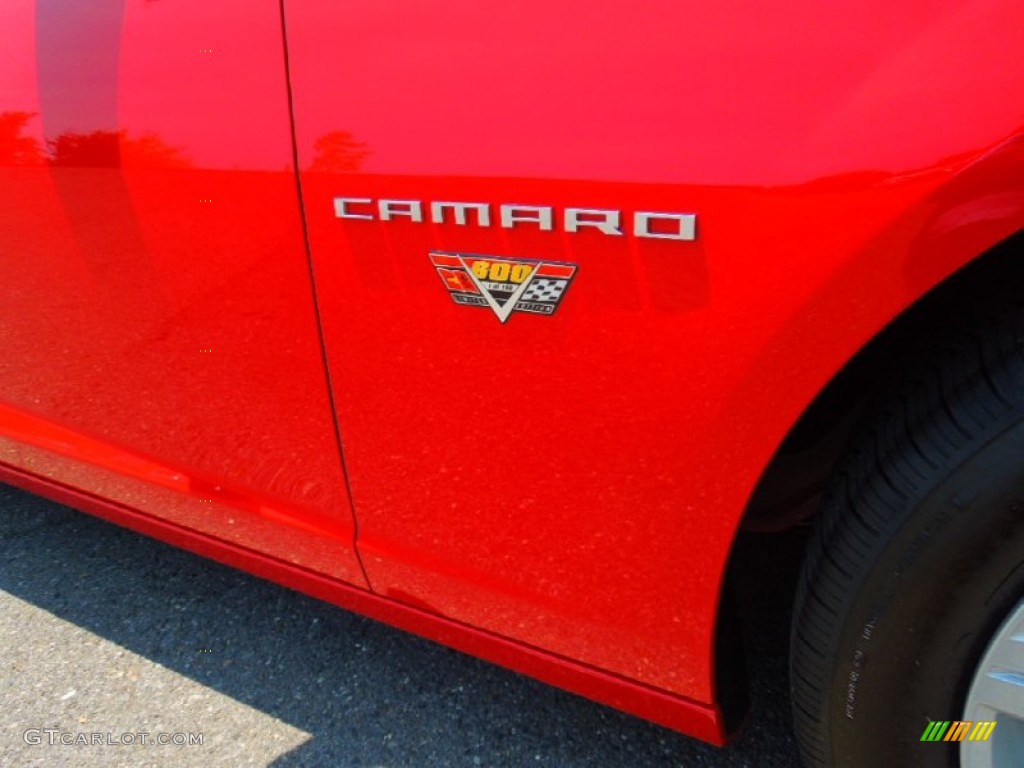 2012 Camaro LT Coupe - Victory Red / Black photo #21