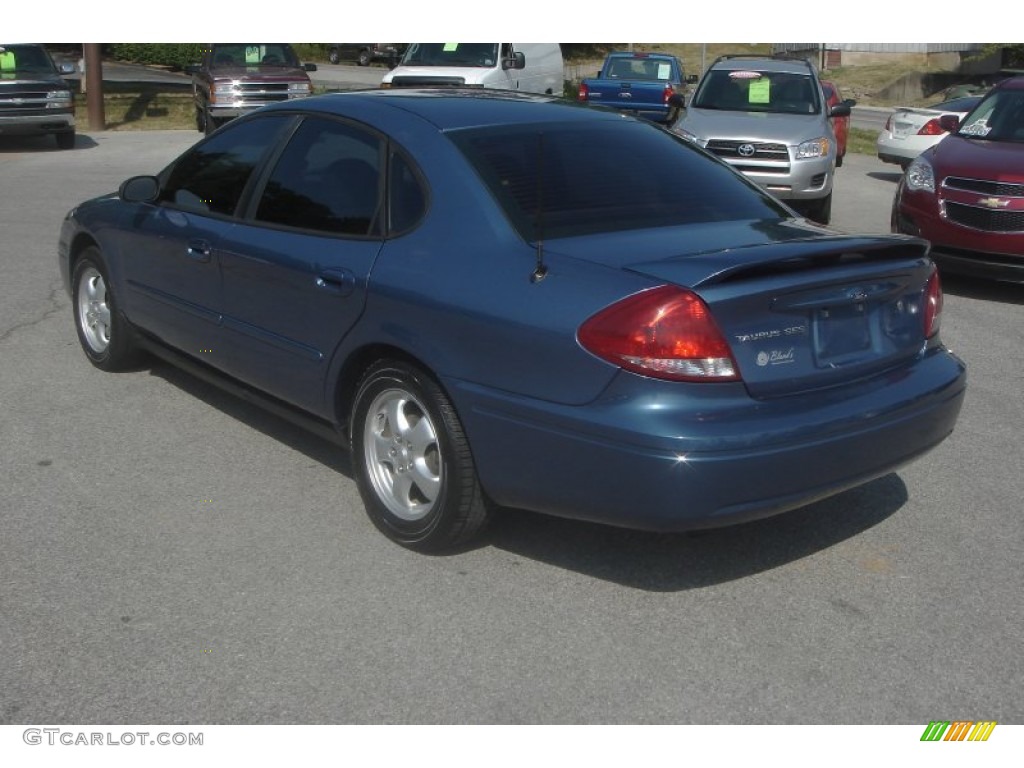 2004 Taurus SES Sedan - True Blue Metallic / Medium Parchment photo #28