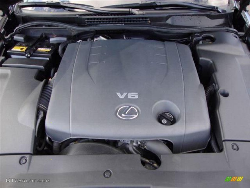 2008 IS 250 AWD - Black Sapphire Pearl / Black photo #9