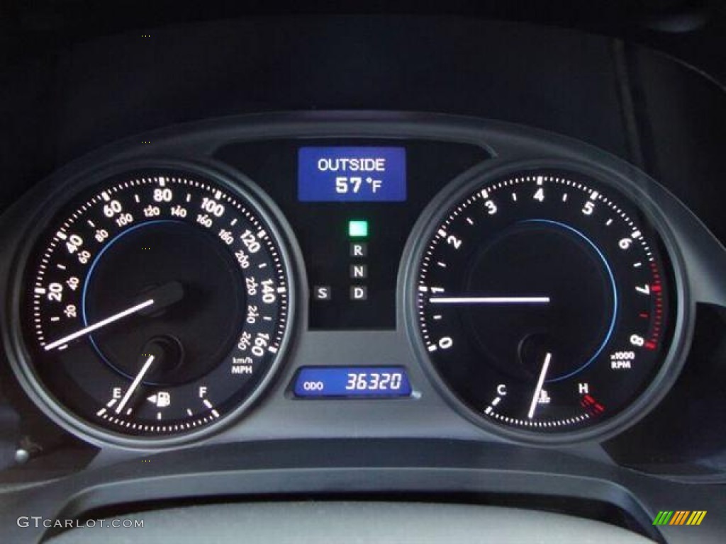 2008 IS 250 AWD - Black Sapphire Pearl / Black photo #25