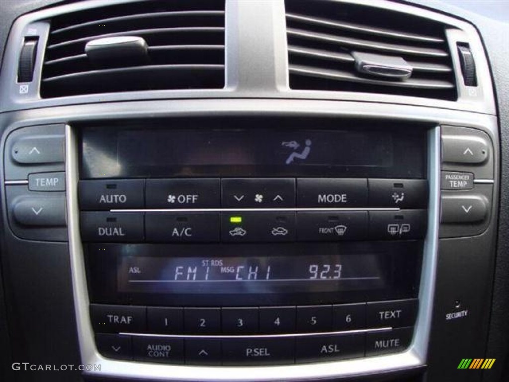 2008 IS 250 AWD - Black Sapphire Pearl / Black photo #26