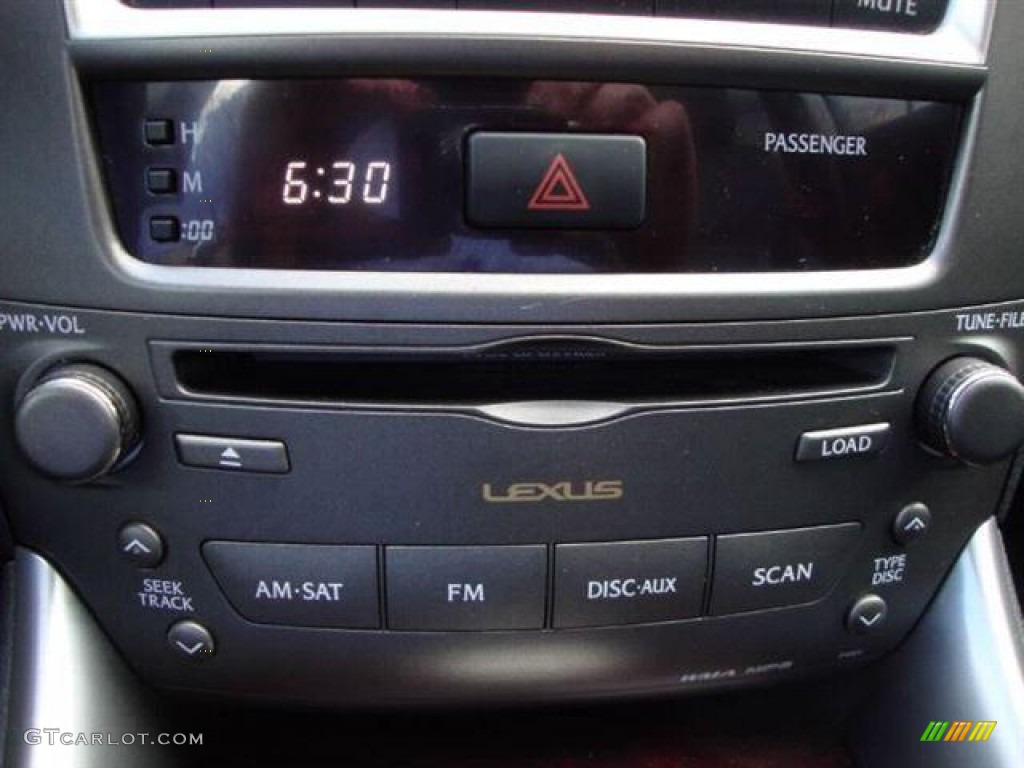 2008 IS 250 AWD - Black Sapphire Pearl / Black photo #27