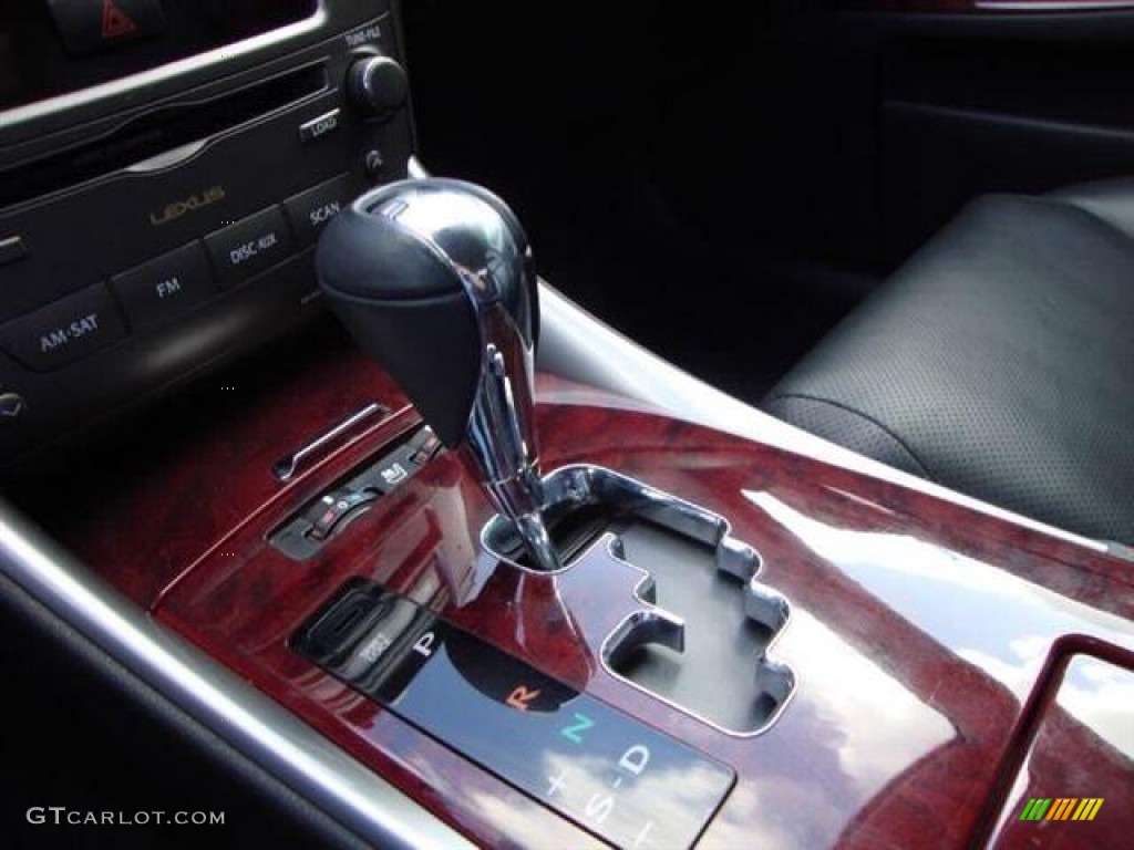 2008 IS 250 AWD - Black Sapphire Pearl / Black photo #28